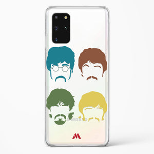 The Beatles Mashup Crystal Clear Transparent Case-(Samsung)