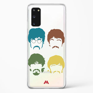 The Beatles Mashup Crystal Clear Transparent Case-(Samsung)