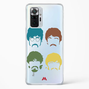 The Beatles Mashup Crystal Clear Transparent Case-(Xiaomi)