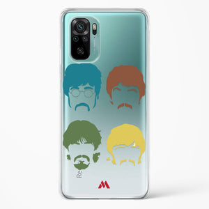 The Beatles Mashup Crystal Clear Transparent Case-(Xiaomi)