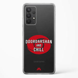 Doordarshan And Chill Crystal Clear Transparent Case-(Samsung)