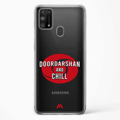 Doordarshan And Chill Crystal Clear Transparent Case (Samsung)