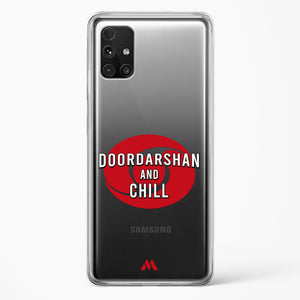 Doordarshan And Chill Crystal Clear Transparent Case-(Samsung)