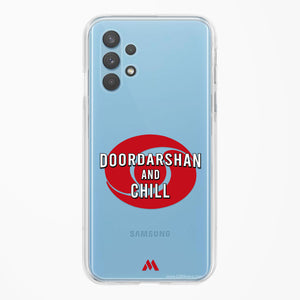 Doordarshan And Chill Crystal Clear Transparent Case-(Samsung)
