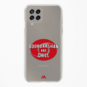 Doordarshan And Chill Crystal Clear Transparent Case-(Samsung)