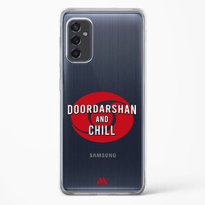 Doordarshan And Chill Crystal Clear Transparent Case-(Samsung)