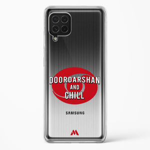 Doordarshan And Chill Crystal Clear Transparent Case-(Samsung)