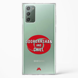 Doordarshan And Chill Crystal Clear Transparent Case-(Samsung)