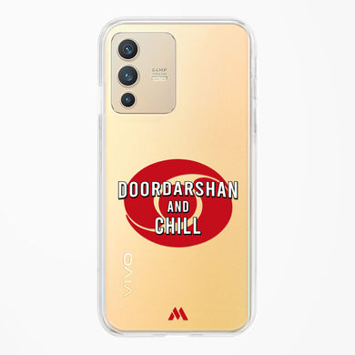 Doordarshan And Chill Crystal Clear Transparent Case-(Vivo)