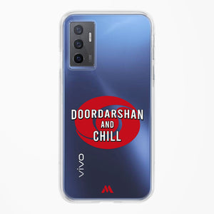 Doordarshan And Chill Crystal Clear Transparent Case-(Vivo)