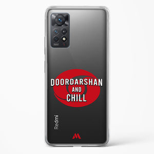 Doordarshan And Chill Crystal Clear Transparent Case-(Xiaomi)