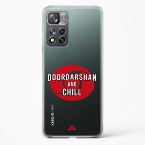 Doordarshan And Chill Crystal Clear Transparent Case-(Xiaomi)