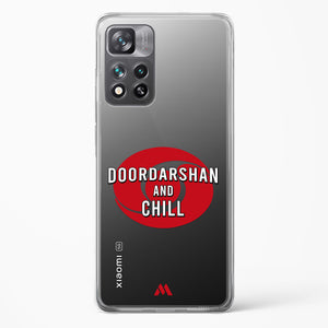 Doordarshan And Chill Crystal Clear Transparent Case-(Xiaomi)
