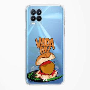 Vada Pav Crystal Clear Transparent Case-(Realme)