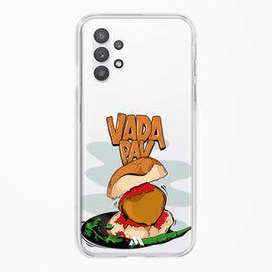 Vada Pav Crystal Clear Transparent Case-(Samsung)