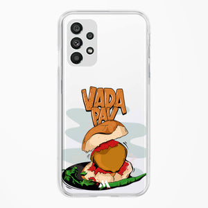 Vada Pav Crystal Clear Transparent Case-(Samsung)
