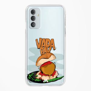 Vada Pav Crystal Clear Transparent Case-(Samsung)