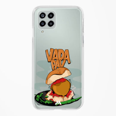 Vada Pav Crystal Clear Transparent Case-(Samsung)