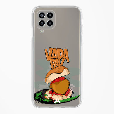Vada Pav Crystal Clear Transparent Case-(Samsung)