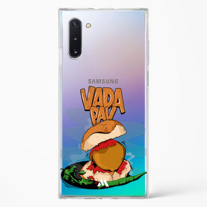 Vada Pav Crystal Clear Transparent Case-(Samsung)