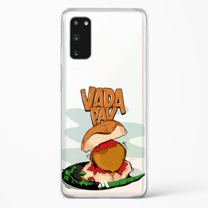 Vada Pav Crystal Clear Transparent Case-(Samsung)
