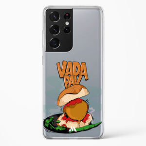Vada Pav Crystal Clear Transparent Case-(Samsung)