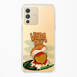 Vada Pav Crystal Clear Transparent Case-(Vivo)