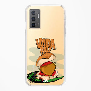 Vada Pav Crystal Clear Transparent Case-(Vivo)