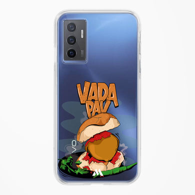 Vada Pav Crystal Clear Transparent Case-(Vivo)