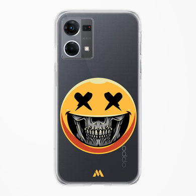 Deathwish Smiley Crystal Clear Transparent Case (Oppo)
