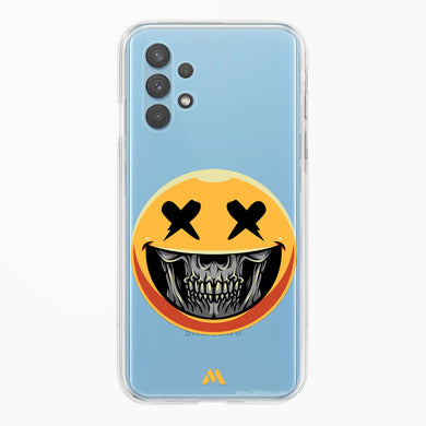 Deathwish Smiley Crystal Clear Transparent Case-(Samsung)