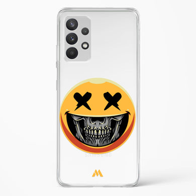 Deathwish Smiley Crystal Clear Transparent Case-(Samsung)