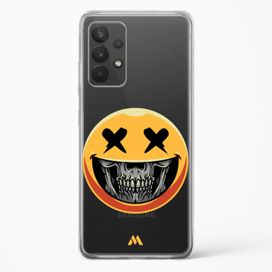 Deathwish Smiley Crystal Clear Transparent Case-(Samsung)
