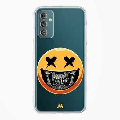 Deathwish Smiley Crystal Clear Transparent Case-(Samsung)