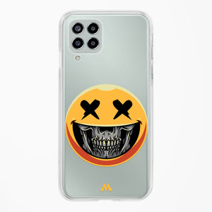 Deathwish Smiley Crystal Clear Transparent Case-(Samsung)