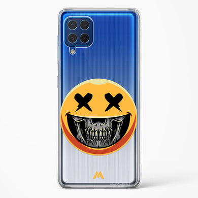 Deathwish Smiley Crystal Clear Transparent Case-(Samsung)