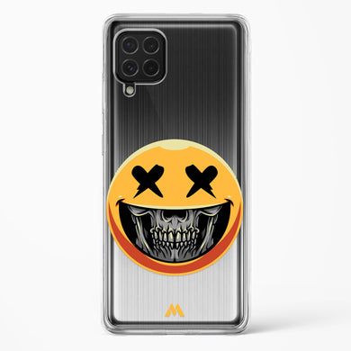 Deathwish Smiley Crystal Clear Transparent Case-(Samsung)