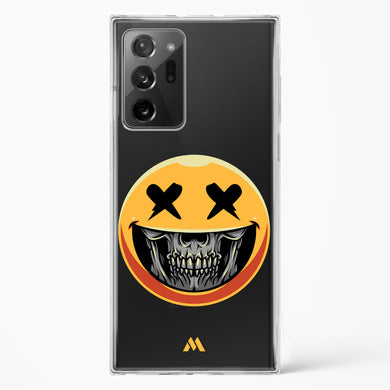 Deathwish Smiley Crystal Clear Transparent Case-(Samsung)