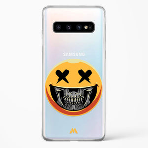 Deathwish Smiley Crystal Clear Transparent Case-(Samsung)