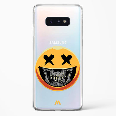 Deathwish Smiley Crystal Clear Transparent Case-(Samsung)