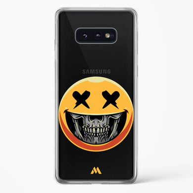 Deathwish Smiley Crystal Clear Transparent Case-(Samsung)