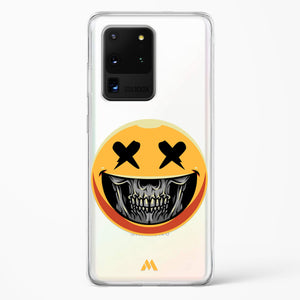 Deathwish Smiley Crystal Clear Transparent Case-(Samsung)