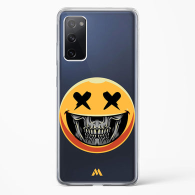 Deathwish Smiley Crystal Clear Transparent Case-(Samsung)