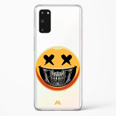 Deathwish Smiley Crystal Clear Transparent Case-(Samsung)