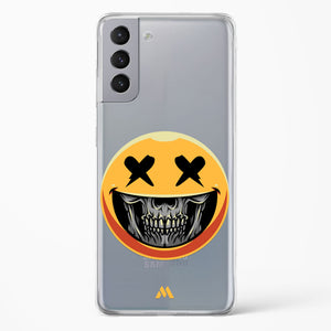 Deathwish Smiley Crystal Clear Transparent Case-(Samsung)