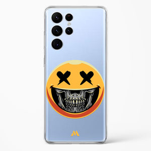 Deathwish Smiley Crystal Clear Transparent Case-(Samsung)