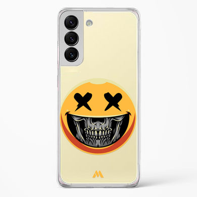 Deathwish Smiley Crystal Clear Transparent Case-(Samsung)