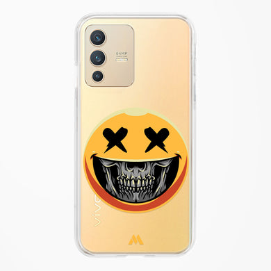 Deathwish Smiley Crystal Clear Transparent Case-(Vivo)