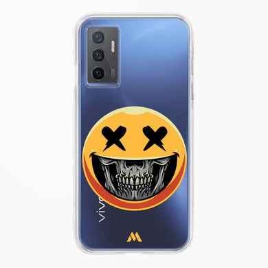 Deathwish Smiley Crystal Clear Transparent Case-(Vivo)