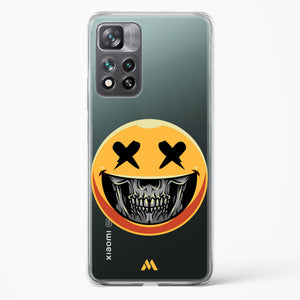 Deathwish Smiley Crystal Clear Transparent Case-(Xiaomi)